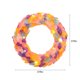thumbnail image 4 of Corona de puerta de entrada de Pascua con luces de cadena LED | Guirnalda de primavera iluminada | Decoración de plumas de 13x13 pulgadas para puertas de paredes interiores y exteriores | Rosa o, 4 of 8