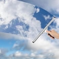 thumbnail image 4 of Professional Window Squeegee, Stainless Steel Window Squeegee with 25 cm Blade, for Cleaning and Drying Glass, Tiles, Windows, Bathroom, to Remove All Traces of Water, 4 of 5
