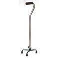 thumbnail image 2 of Medline Aluminum Quad Cane Small Base Bronze - MDS86222BRZ, 2 of 8