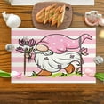 thumbnail image 2 of Hearth & Gear Easter Placemats With Realistic Bunny Pattern Easter Decoration Atmosphere Strong Effect Appearance Tall Dining Table Set for 4 round Small Table Set Indoor Charger Plates 6 Fall Place, 2 of 6