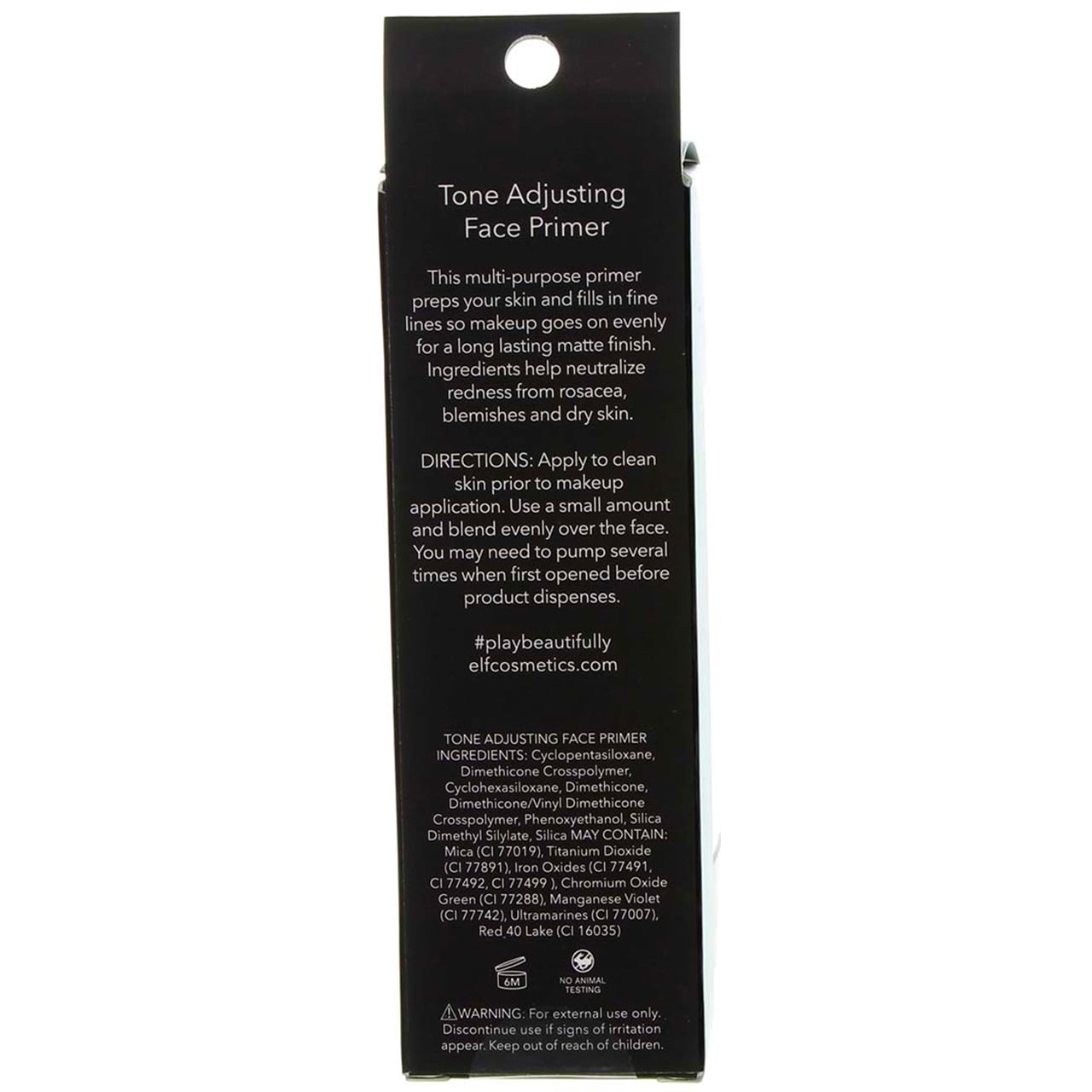 e.l.f. Brightening Lavender Face Primer, Small Bottle, 0.47 fl. oz.