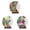 3PCS, variant on FLOPESN Perpetual Calendar DIY Diamond Art Painting Wooden Manual Rotating Calendar,Animals Design Desk Round Ornament for Home Decor-Hummingbird