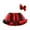 Red, variant on Xihbxyly Pleated Uniform Skirt Toddler Baby Girls Cute Net Yarn Princess Skirt Multi-color Skirt Bow Hairpin Suit