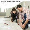 thumbnail image 4 of 1pc Angle Ruler Goniometer Ruler Plastic Goniometer Protractor for Measurement, 4 of 8