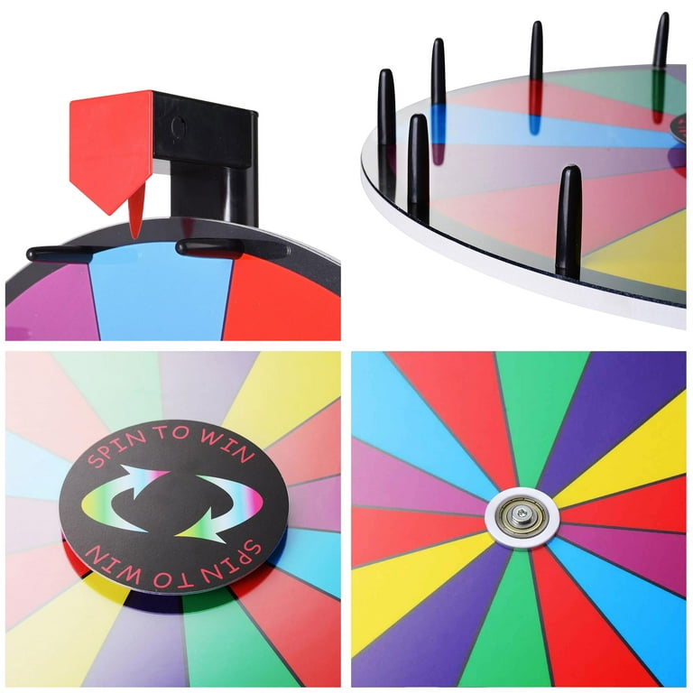 Dry Erase Wheel of Fortune - 14 Multi-Colour Slots - Ships Same Day!