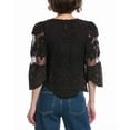 thumbnail image 2 of SEA NEW YORK womens  Tali Lace Top, xs, Black, 2 of 3