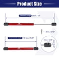 thumbnail image 2 of Unique Bargains 12 Inch 196N/44Lbs Universal Gas Struts Shocks Lift Supports Lid Stay Red Car RV Cabinet Lift Support, 2 of 8