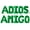 Green, variant on Letter Balloons - ADIOS AMIGO 16" Inch Alphabet Letters Foil Mylar Balloon Going Away Party Banner (Black)