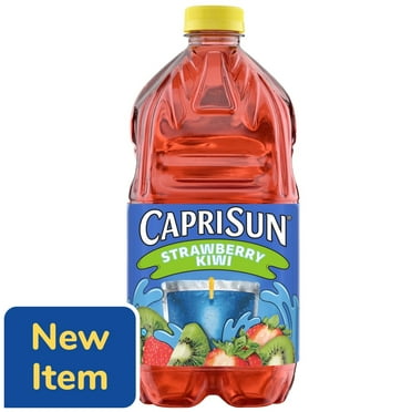 Capri Sun Strawberry Kiwi Flavored Juice Drink Blend - 64 fl oz - Pack of 2