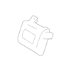 Genuine OE Mitsubishi Seat Belt Cover - 6977A651
