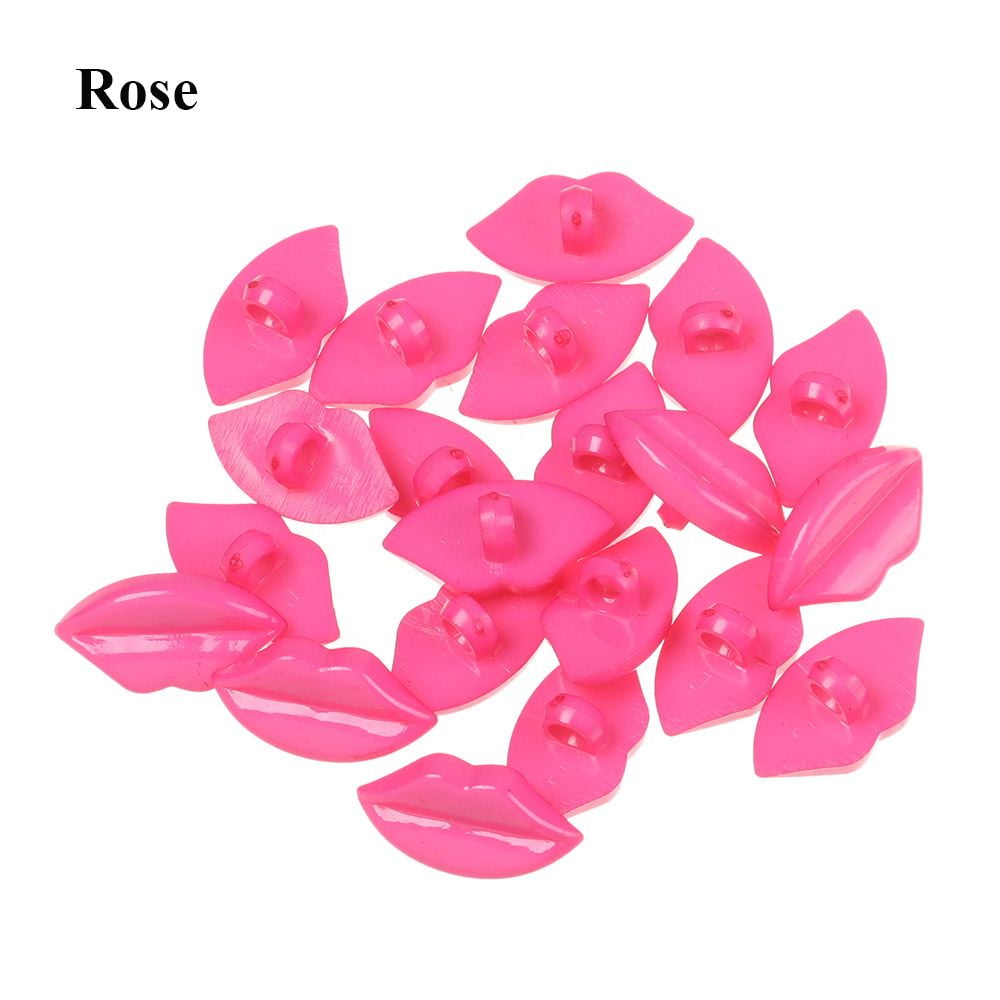 20pcs Plastic Puppet Knitting Accessories Snap Animal Scrapbooking Stuffed  Doll Making Doll Safety Mouth DIY Dolls Toy Animals Mouth Parts ROSE -  