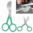 thumbnail image 3 of Tijeras para Alfombras Con Mechones, Mini Tijeras Portátiles de Acero inoxidable con Pico de Pato para recortar Bolas de Pelo, Tijeras de Corte de Tela para Manualidadas, Hilo, 3 of 7