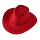 thumbnail image 4 of Sombrero vaquero del oeste, sombrero infantil, sombrero vaquero, sombrero de disfraz, transpirable con Rojo, 4 of 9