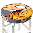 thumbnail image 3 of Lsque Sml Jeffy Round Bar chair cushion covers Velvet Fabric Premium Comfort Protects from Scratches and Stains for 14-17 Inch Chair- 14 inch, 3 of 7