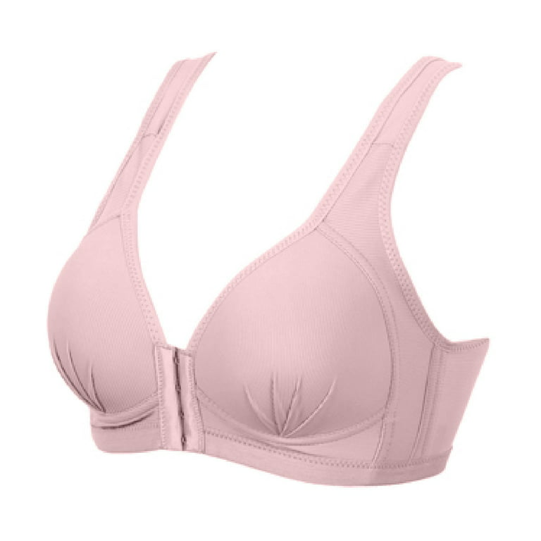 Kddylitq Mastectomy Bras With Pockets For Prosthesis Front Closure