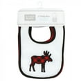 thumbnail image 2 of Hudson Baby Infant Boy Cotton Terry Drooler Bibs with Fiber Filling, Boy Moose Bear, One Size, 2 of 12