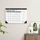 thumbnail image 1 of Calendario de pared de 18 meses, enero 2026 - junio 2027, con arte en acuarela mensual, grandes bloques diarios, sección de festivos marcados con notas, papel grueso resistente a tinta para casa,, 1 of 9