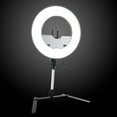 thumbnail image 2 of Impressions Vanity 13.5 Inch Desktop Dimmable LED Vanity Studio Ring Light with Stand, Accessories, 2 of 7