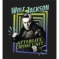 thumbnail image 5 of Beetlejuice Beetlejuice Wolf Jackson Afterlife Men's Black Crew Neck Short Sleeve Tee-Medium, 5 of 6