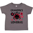 thumbnail image 3 of Inktastic Valentine's Day Grandpa's Lovebug Boys or Girls Toddler T-Shirt, 3 of 5