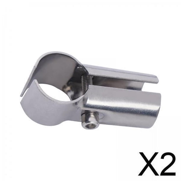 Conector de tubo,Codo de conector de tubería de acero inoxidable para estante,Pieza de fijación para tubo redondo de invernadero,Conector de acero inoxidable para tubo redondo de 25,Unión de
