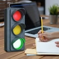 thumbnail image 7 of Social Signal Traffic Light Desk And Wall Do Not Disturb Indicator For Home Room Or Shared Space Usb Powered Stoplight For Work Study And Streaming Activities 1Pc Night Lights, 7 of 7