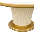thumbnail image 3 of Scotts Square Round Dining Table - Light Champagne, 3 of 5