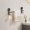 Gray, variant on Strong Suction Cup Towel Rack, No Drill Bathroom Wall Mounted Shelf for Towels/Washcloths, Waterproof Space-Saving Organizer for Home/Shower/Hotel Decor