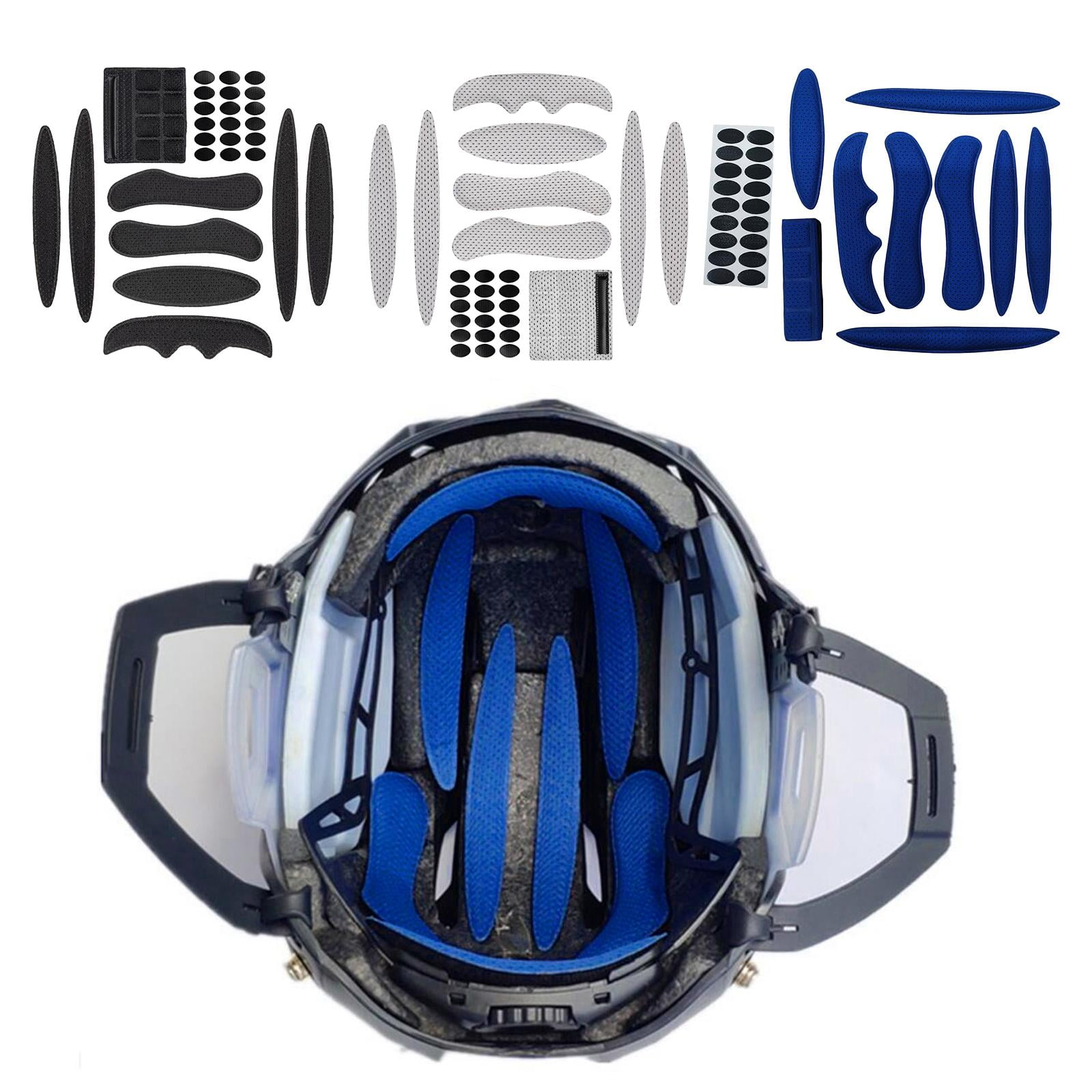 bike helmet pads walmart MTGHYARE Universal Foam Padding Kit Set Replacement Cycling Padding Pads Cushions for Bike Cycling Helmet : Automotive Quick to remove and easy to wash 27x Universal Soft Bike Helmet