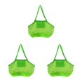 thumbnail image 1 of maskred Versatile Beach Toys Bag Durable Mesh Tote for Poolside Adventures Green Extra Large 3Set, 1 of 6