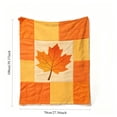 thumbnail image 4 of Halloween Sale Clearance!Fall Decorations for Home, Autumns Thanksgiving Flannel Throw Blanket 5 Cute Fall Patterns Plushs Blanket 70x100cm For Sofa Bed Camping Warm Light Weight Cover, 4 of 8
