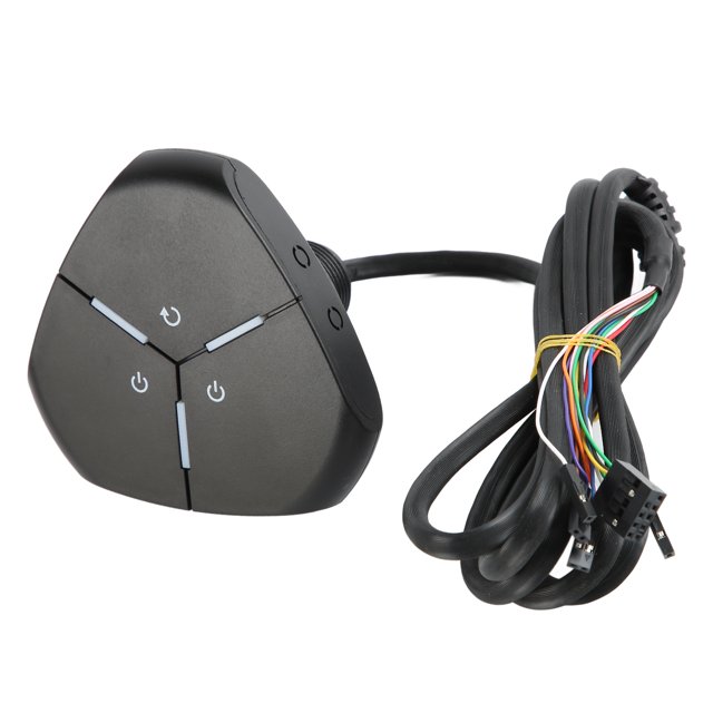 Bouton d'Alimentation PC, Robuste Durable Installation Facile Démarrage à Distance Premium ABS pour PC