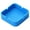 Blue, variant on Hadanceo Ash Tray Windproof Easy to Clean SquareDesktop Ashtray Multi-use Practical for Home