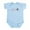Sky Blue, variant on CafePress - Fly Fishing Leader Infant Bodysuit - Baby Light Bodysuit, Size Newborn - 24 Months