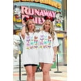 thumbnail image 6 of MOUSYA Magical Shirt Women Magic Kingdom Princess Shirts Oversized Cute Ribbons and Bows Shirt Family Holiday Vacation Tee Tops, 6 of 8