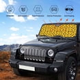 thumbnail image 5 of Kdxio Dinosaur Print Front Windshield Sun Shade,Folding Auto Sunshade for Car Truck SUV-Small, 5 of 7