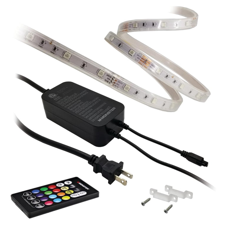 Monster 16.4 ft Multicolor LED Strip Lights with Remote photo 5