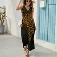 thumbnail image 5 of Leopard Print Pattern Art Sleeveless Dress Women's Summer Suit Dresses for Women 2025 Luxury Party Dress, 5 of 6