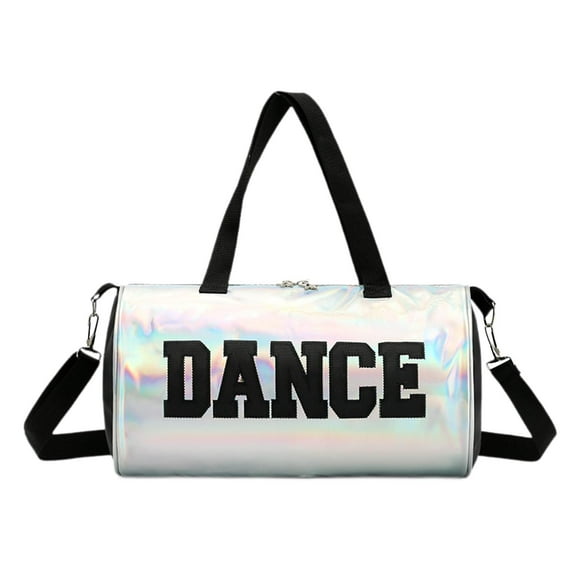 Tachiuwa Dance Bag Gym Bag Bag for Gymnastics Dancing Children'S Day Gift argent