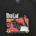 thumbnail image 3 of Meat Loaf Unisex T-Shirt: Bat Out Of Hell Rectangle (X-Large), 3 of 4