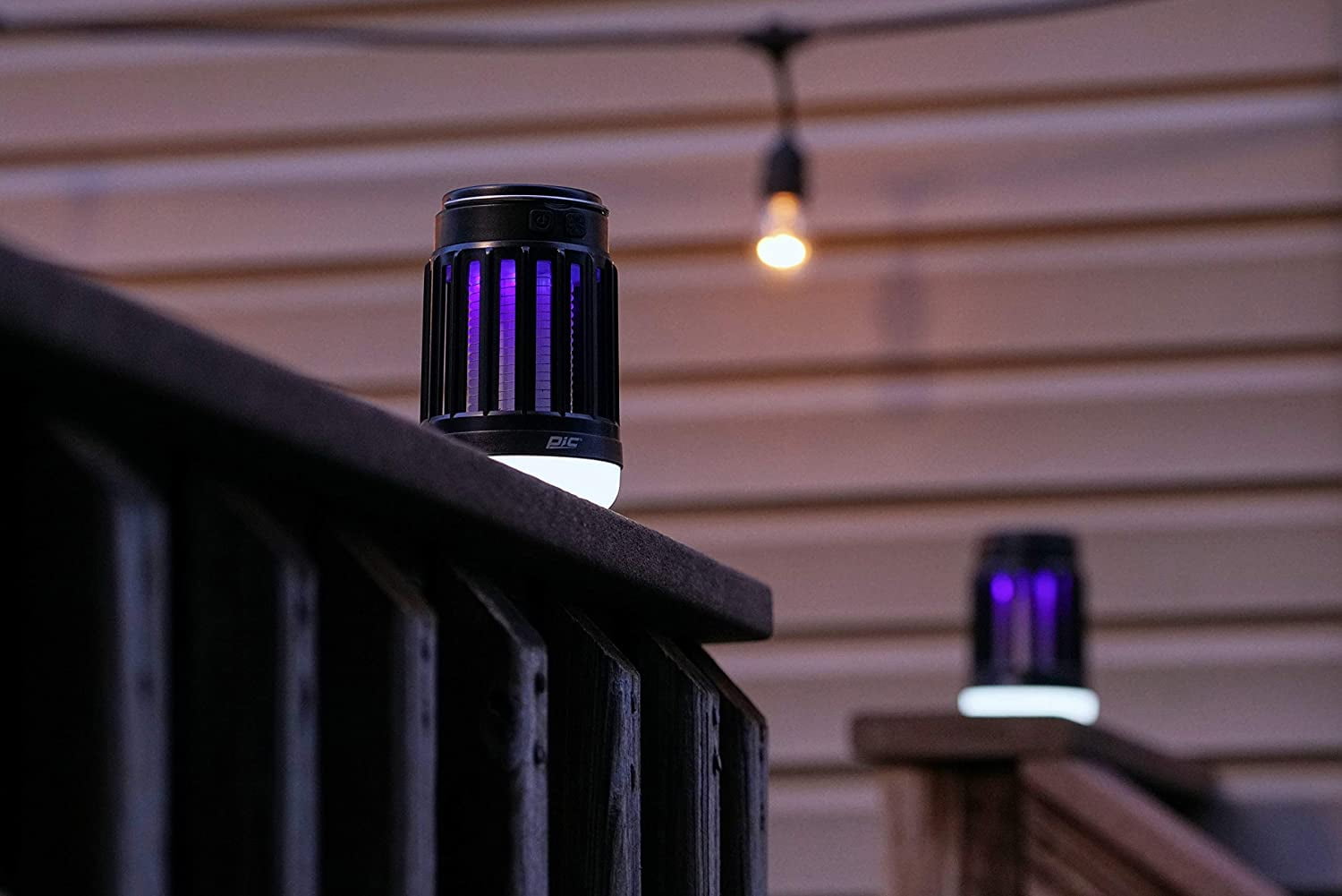 PIC Solar Indoor and Outdoor Mosquito Zapper and Lantern