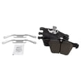 thumbnail image 3 of TRQ Front Brake Pad & Rotor Kit Brake Pads Brake Rotor Ceramic Vented Fits Select 2006-2008 Jaguar S-Type 2005-2009 Super V8 2009-2015 XF 2010-2019 XJ XJR 2010-2015 XK 2007-2009 XKR, 3 of 5