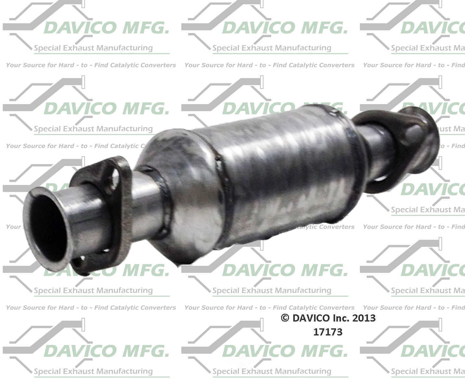 Davico Mfg 17173 Direct-Fit Catalytic Converter
