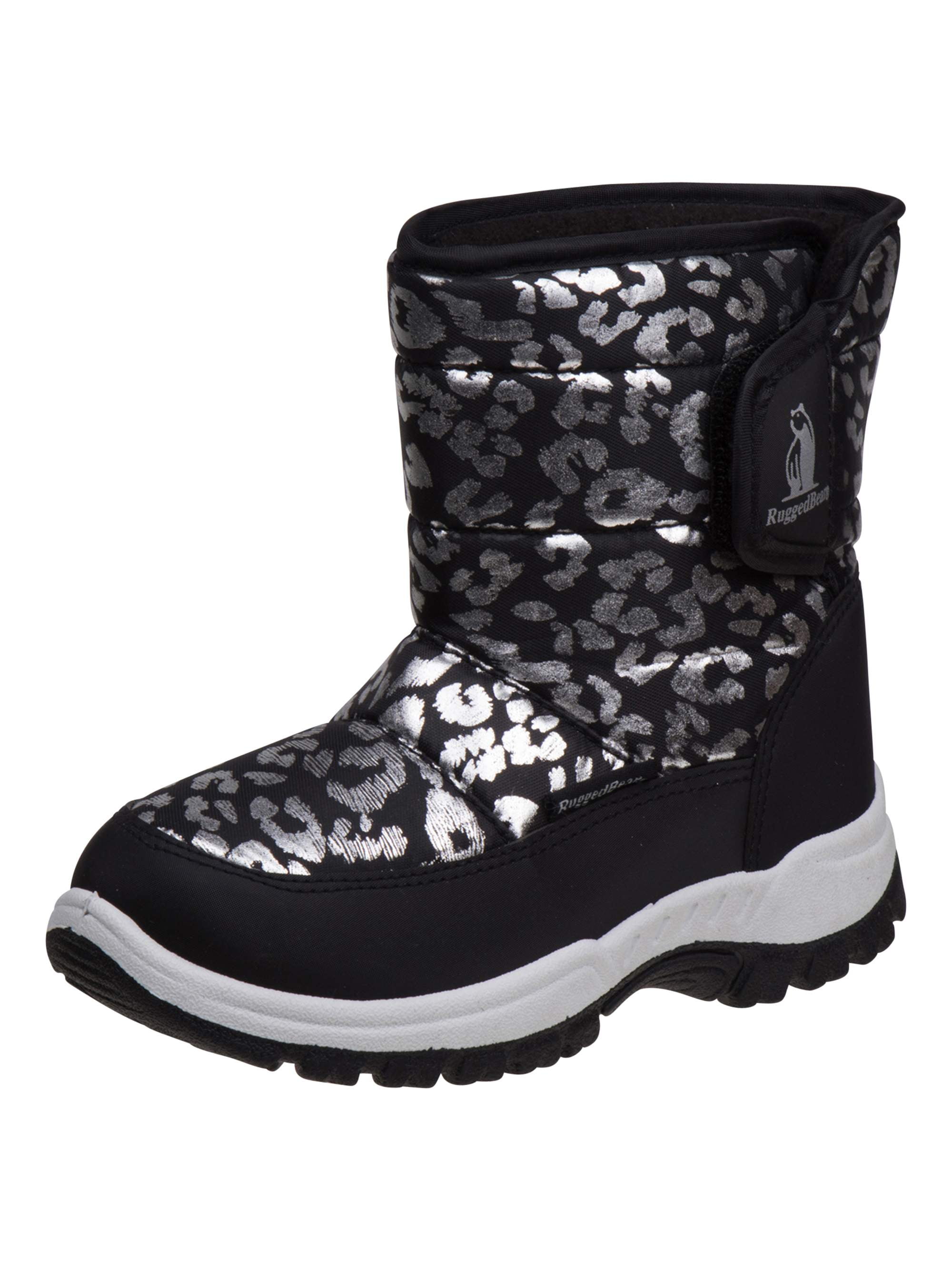 cheetah print snow boots