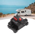 thumbnail image 1 of 12V Breaker, Car Audio Circuit Breaker Manual Reset, Protecting Stereo System, High Current Overload, DC Sound Amplification, Plastic Casing, Easy, 1 of 7