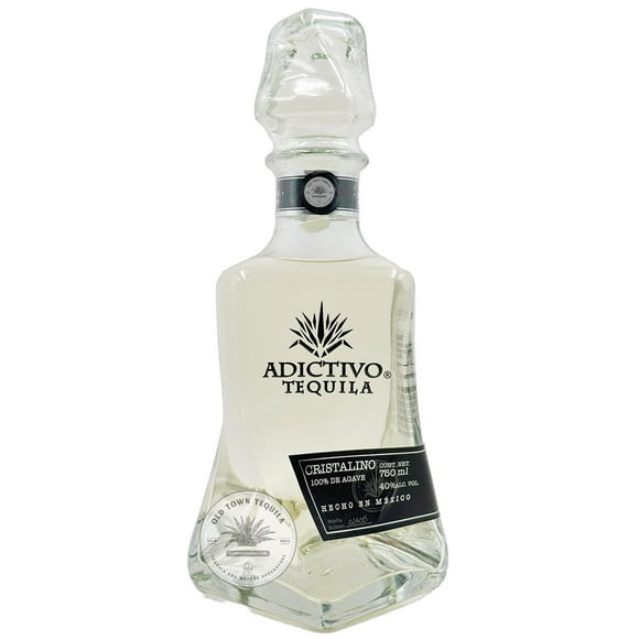 Tequila Adictivo Reposado Cristalino 750 ml Adictivo