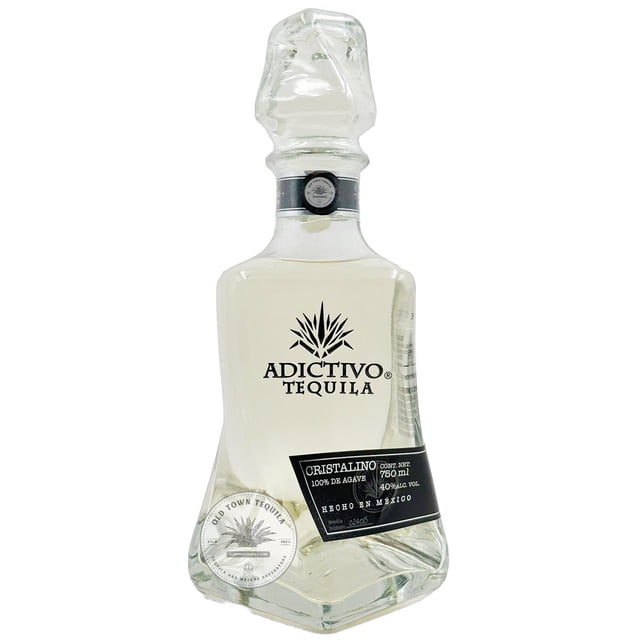 Tequila Adictivo Reposado Cristalino 750 ml Adictivo