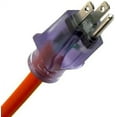 thumbnail image 6 of Cord Style Wire 10 Gauge 50 ft Orange Heavy Duty Extension Cord, 6 of 9