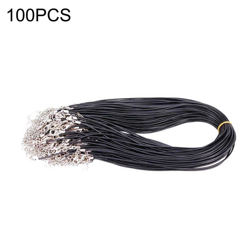 40/70/100Pcs Beading Cord Colorful Wax Rope Necklace Handmade DIY String Jewelry - image 3 of 10