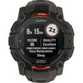 thumbnail image 2 of Garmin Instinct 3 50 mm Outdoor GPS Smartwatch SOLAR Black with Charcoal Band 010-02935-00 Bundle with 2 YR CPS Enhanced Protection Pack & Deco Essentials 2x Screen Protector, 2 of 12
